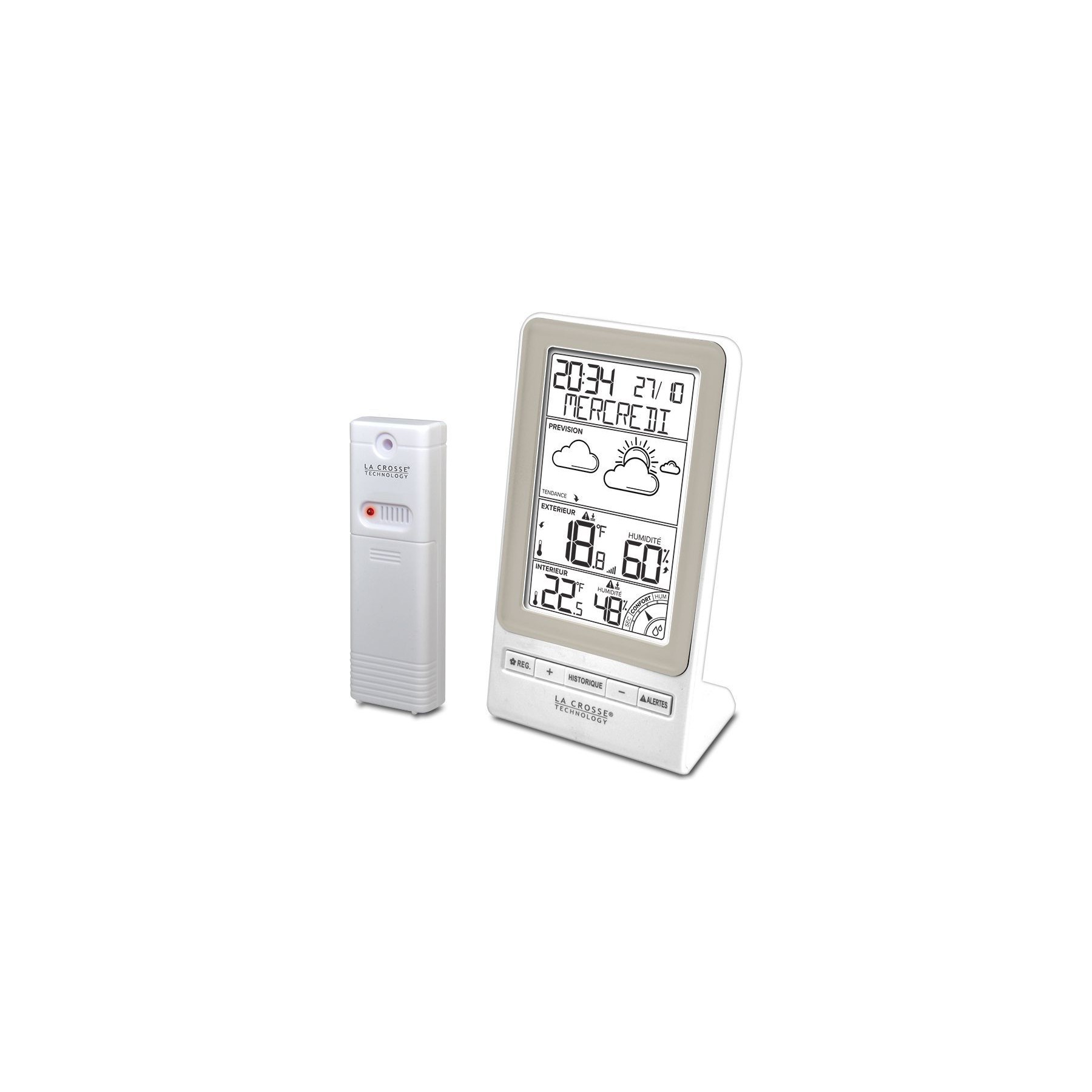 Station météo LA CROSSE TECHNOLOGY WS6819WHI-TAU