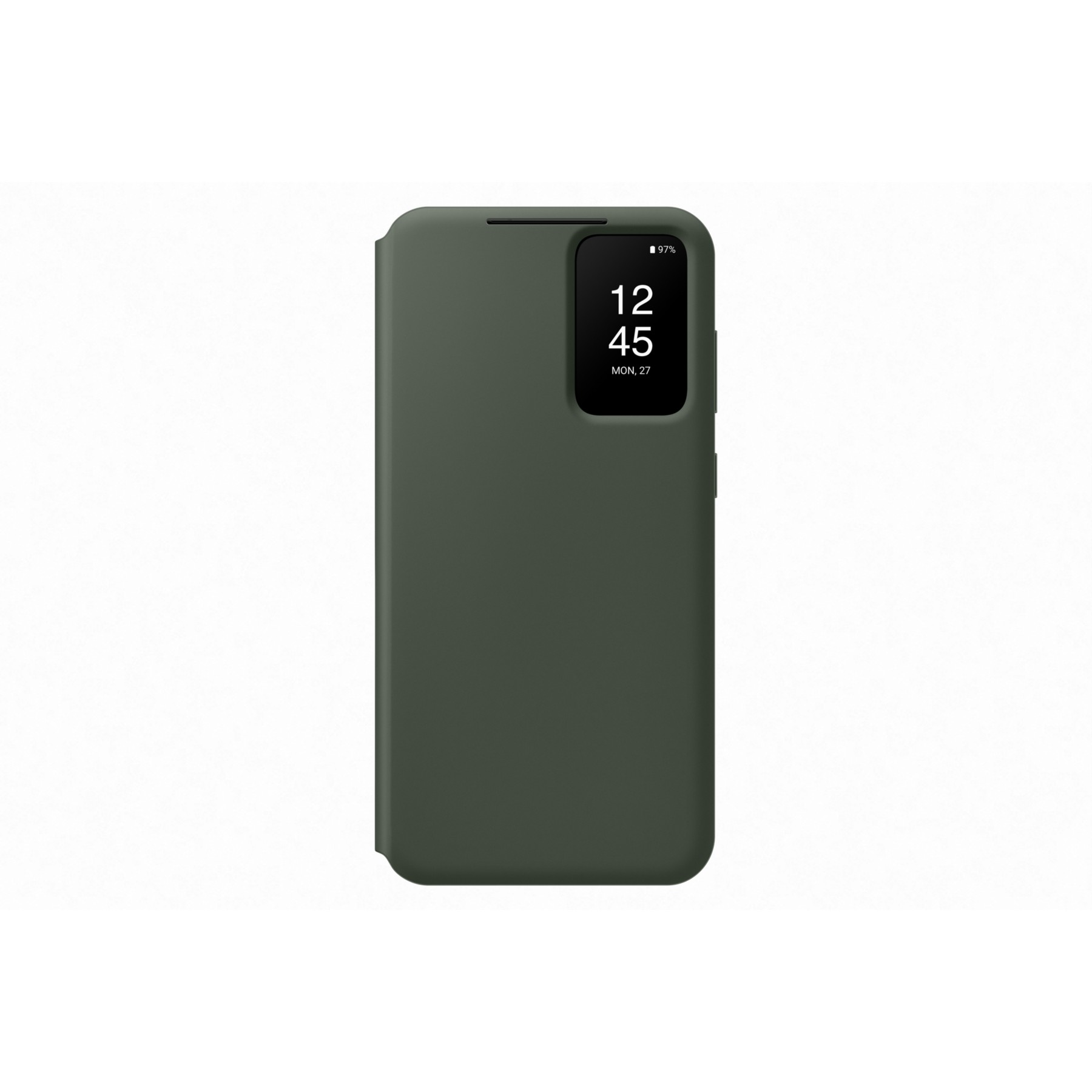 Etui SAMSUNG S23+ Smart View porte-carte Khaki