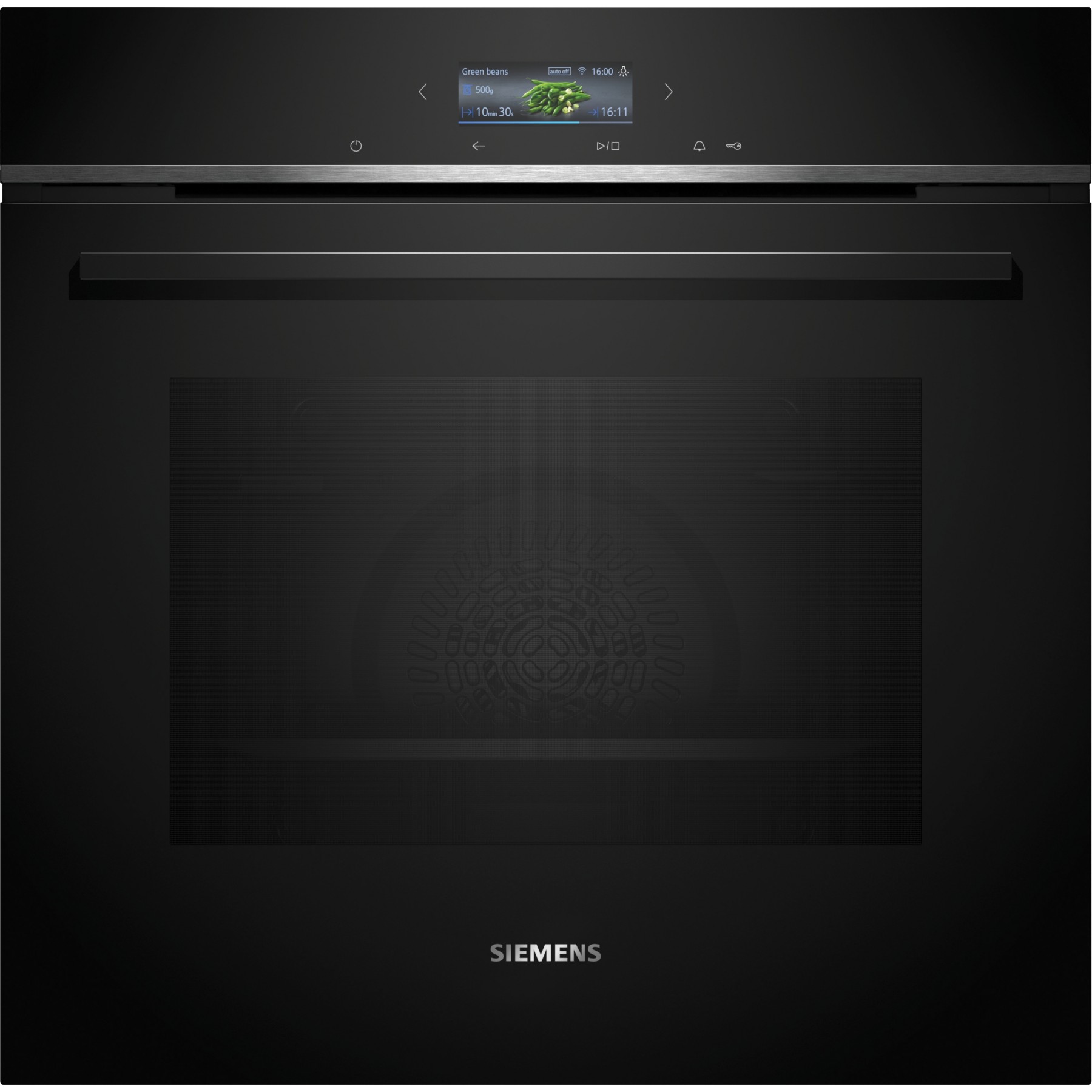 Four encastrable SIEMENS HB774G2B1 - Pyrolyse - Hydrolyse - Chaleur pulsée - Porte froide - Écran tactile - iQ700 - Air Fry