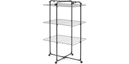 Etendoir à linge BRABANTIA Tour Hang on 23M Noir
