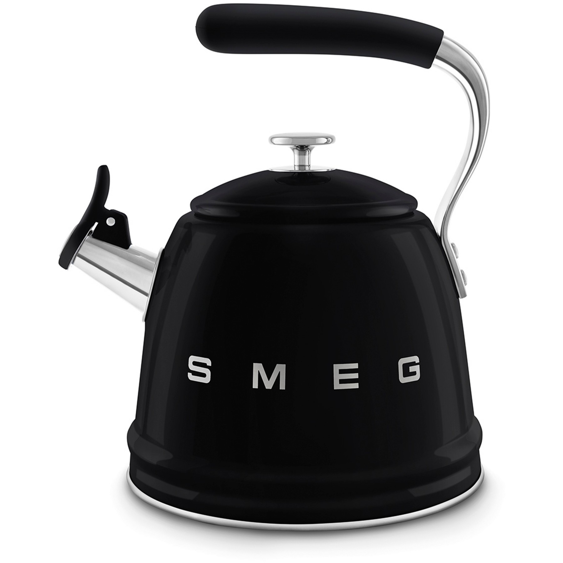 Bouilloire SMEG sifflante 2.3L noir