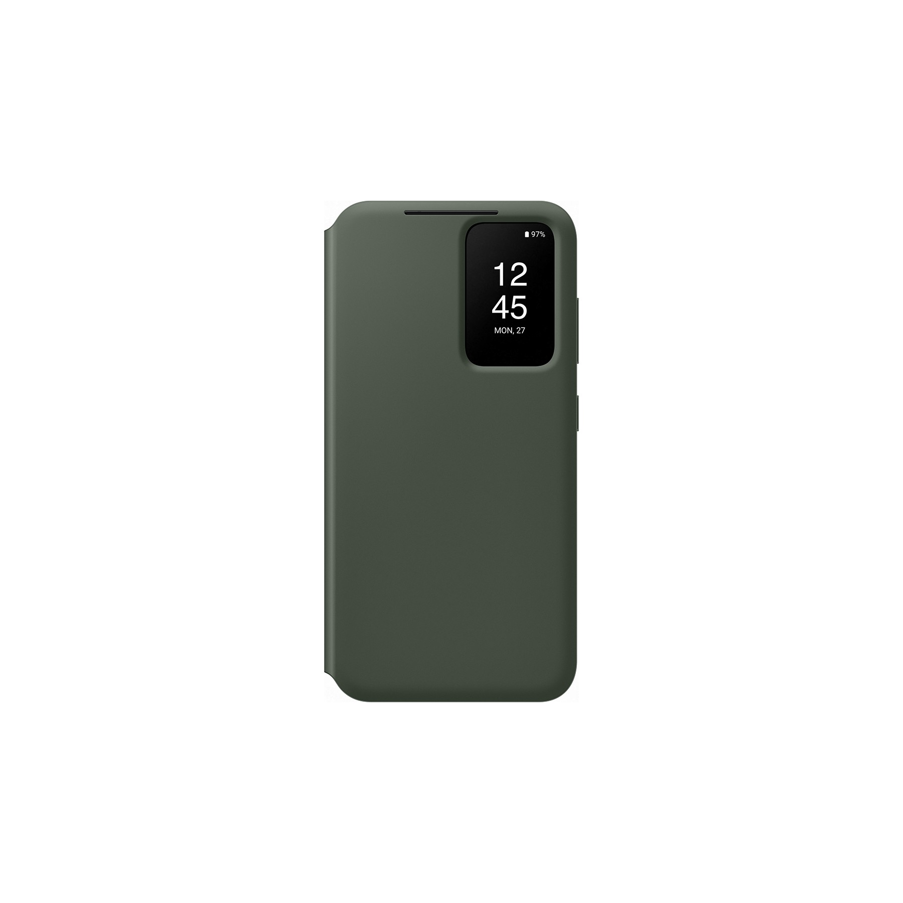 Etui SAMSUNG S23 Smart View porte-carte Khaki