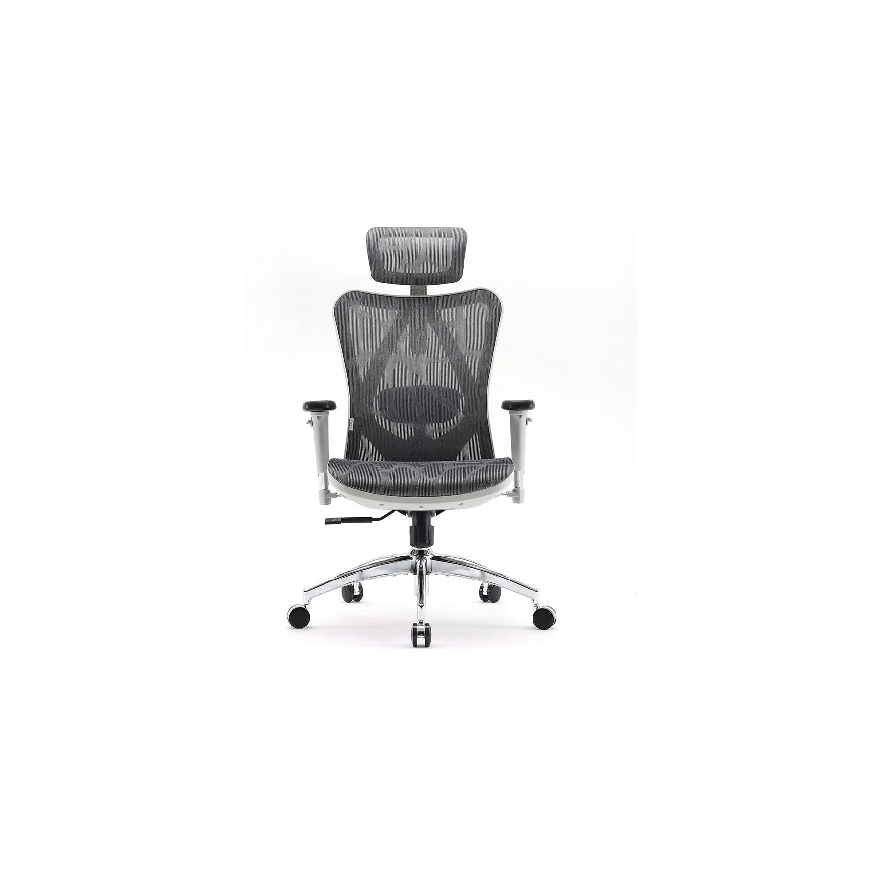 Fauteuil ergonomique SIHOO M57 chaise ergonomique mesh blanc gris