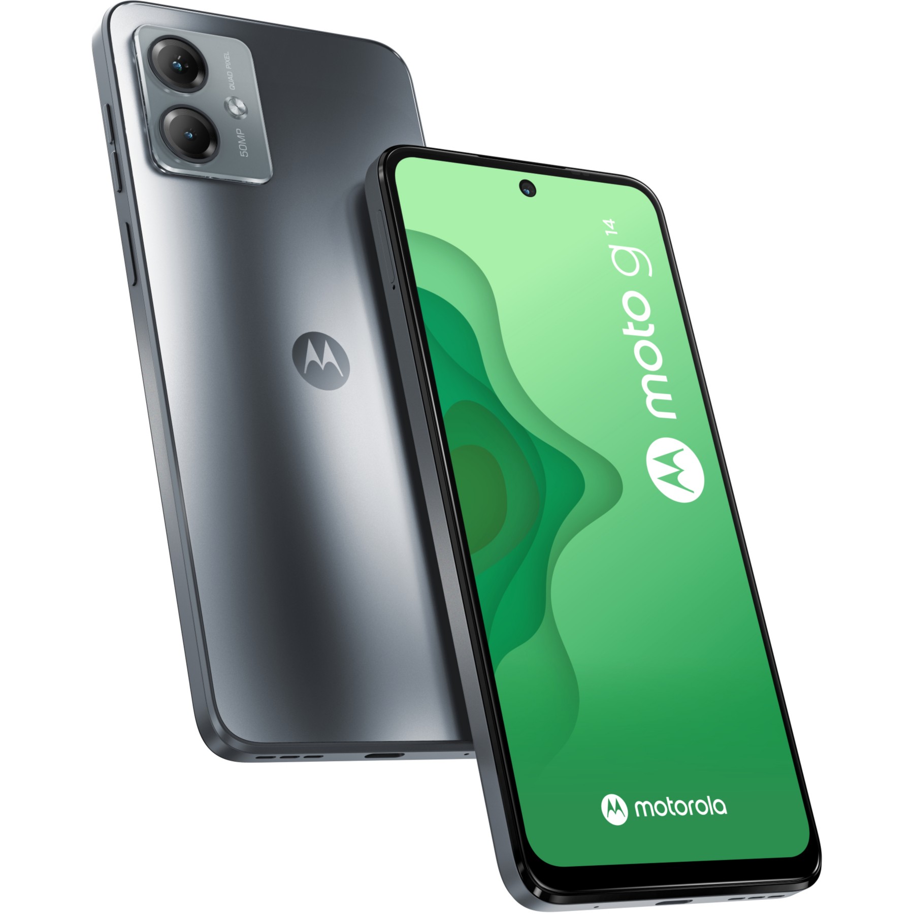 Smartphone MOTOROLA G14 Gris Acier 128Go