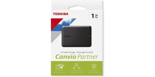 Disque dur externe TOSHIBA 1To Canvio Partner HDTB510EK3AB