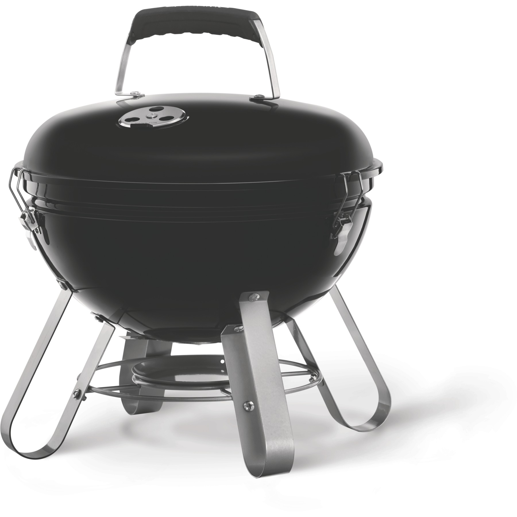 Barbecue charbon NAPOLEON Kettle Premium nomade noir à poser 37 cm