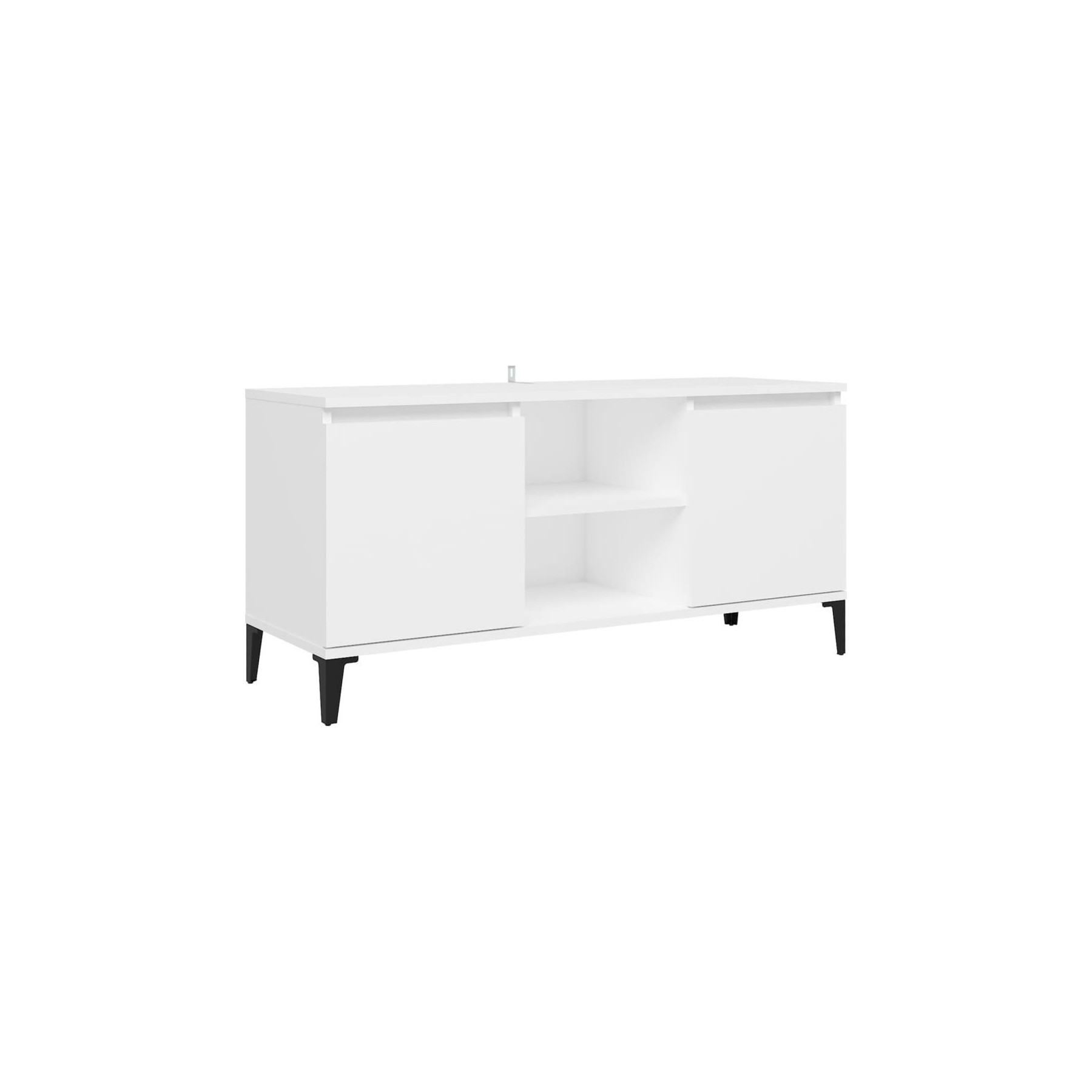 Meuble TV HELLOSHOP26 Meuble TV multimédia étagère télévision