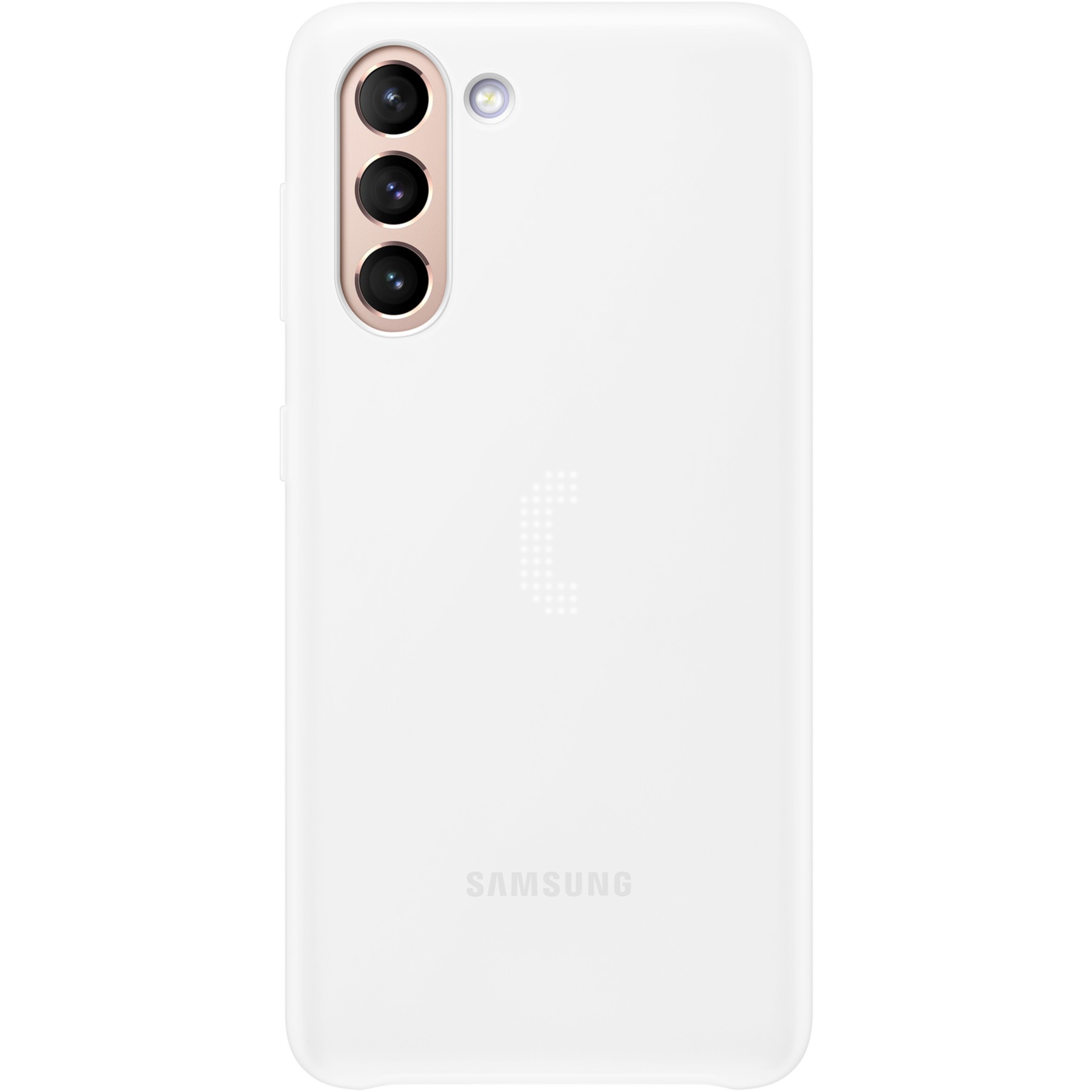 Coque SAMSUNG Samsung S21 Smart LED blanc
