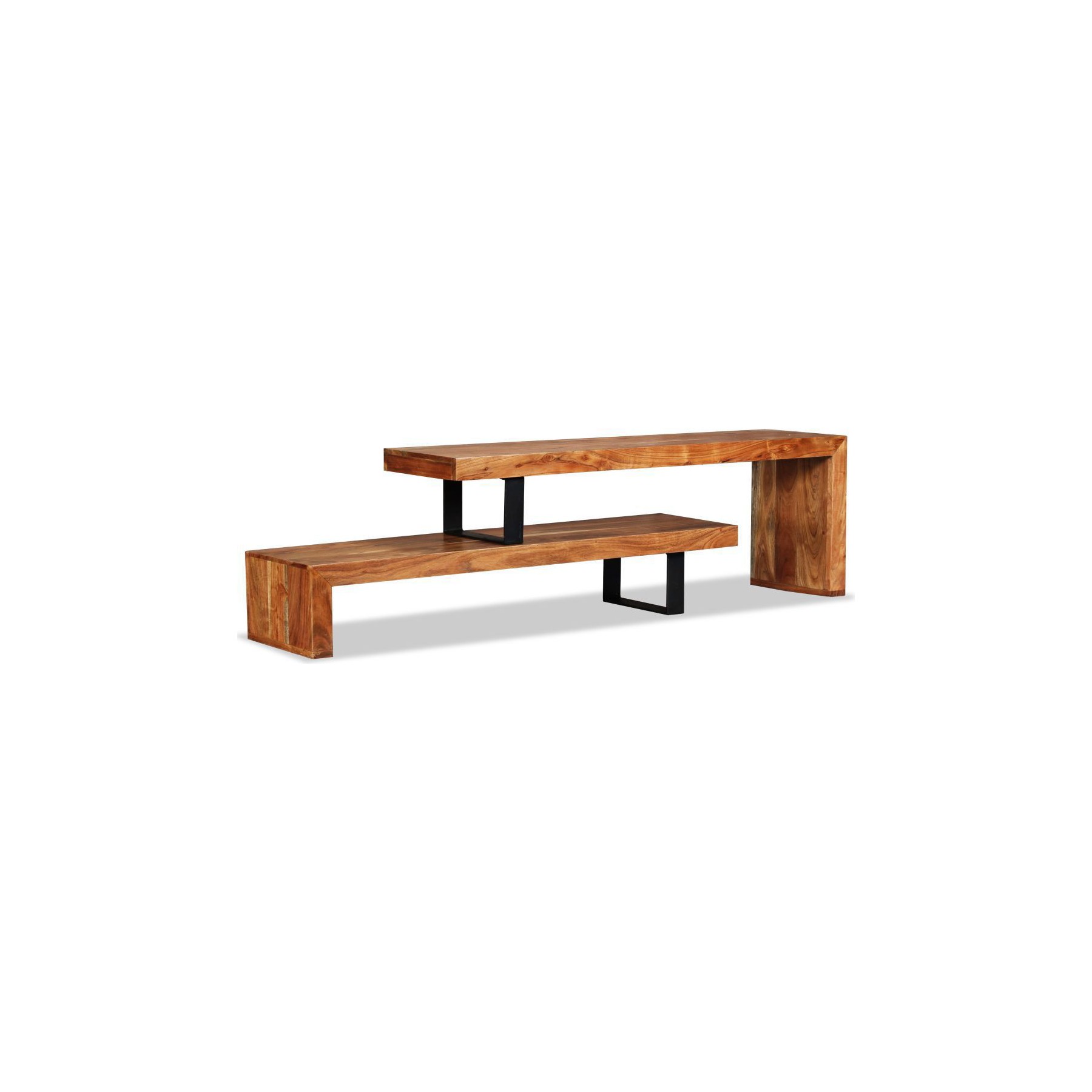 Meuble TV HELLOSHOP26 Meuble télé buffet tv télévision design