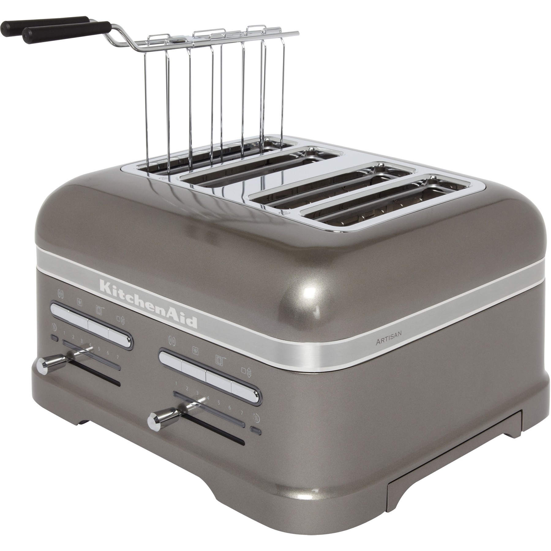Grille-pain KITCHENAID 5KMT4205EMS Gris Etain