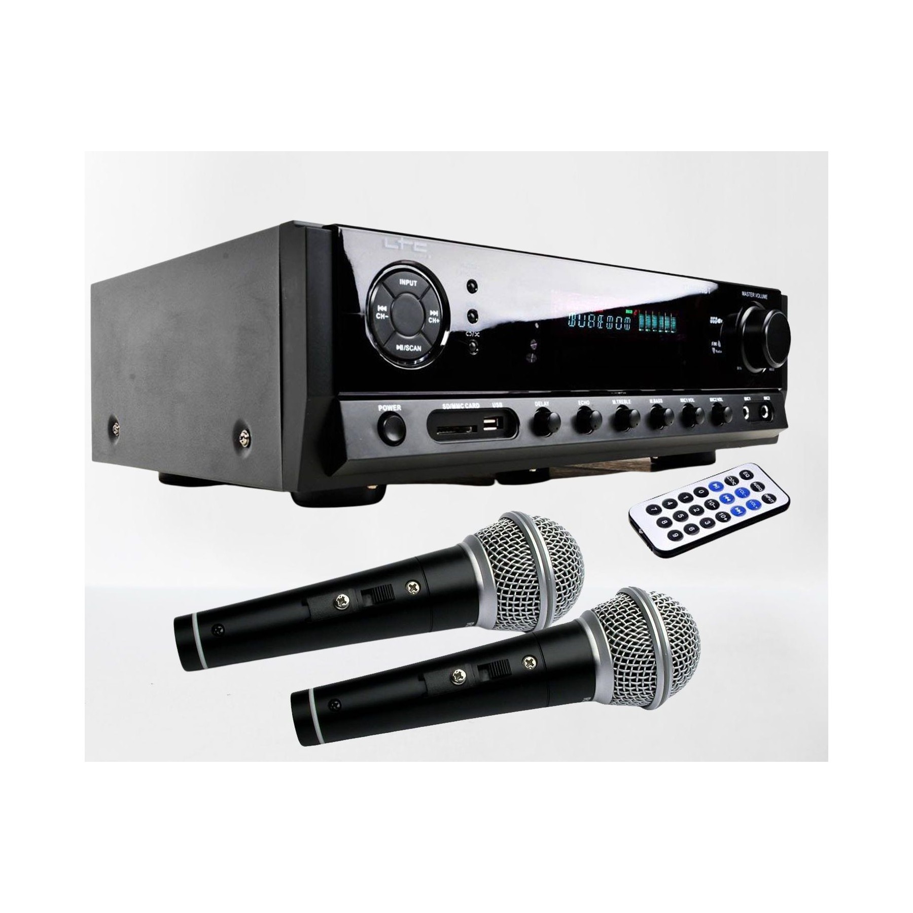 Pack sono LTC AUDIO AMPLI HIFI STEREO KARAOKE Home-cinéma LT