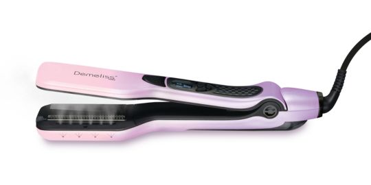 Lisseur vapeur SAINT ALGUE Titanium Dreams rose/violet + 2 soins