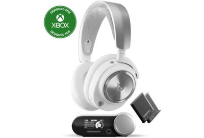 Casque gamer STEELSERIES Arctis Nova Pro WL X White