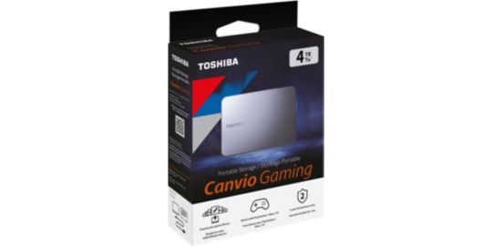 Disque dur externe TOSHIBA 4To Canvio Gaming XBOX PlaySation PC
