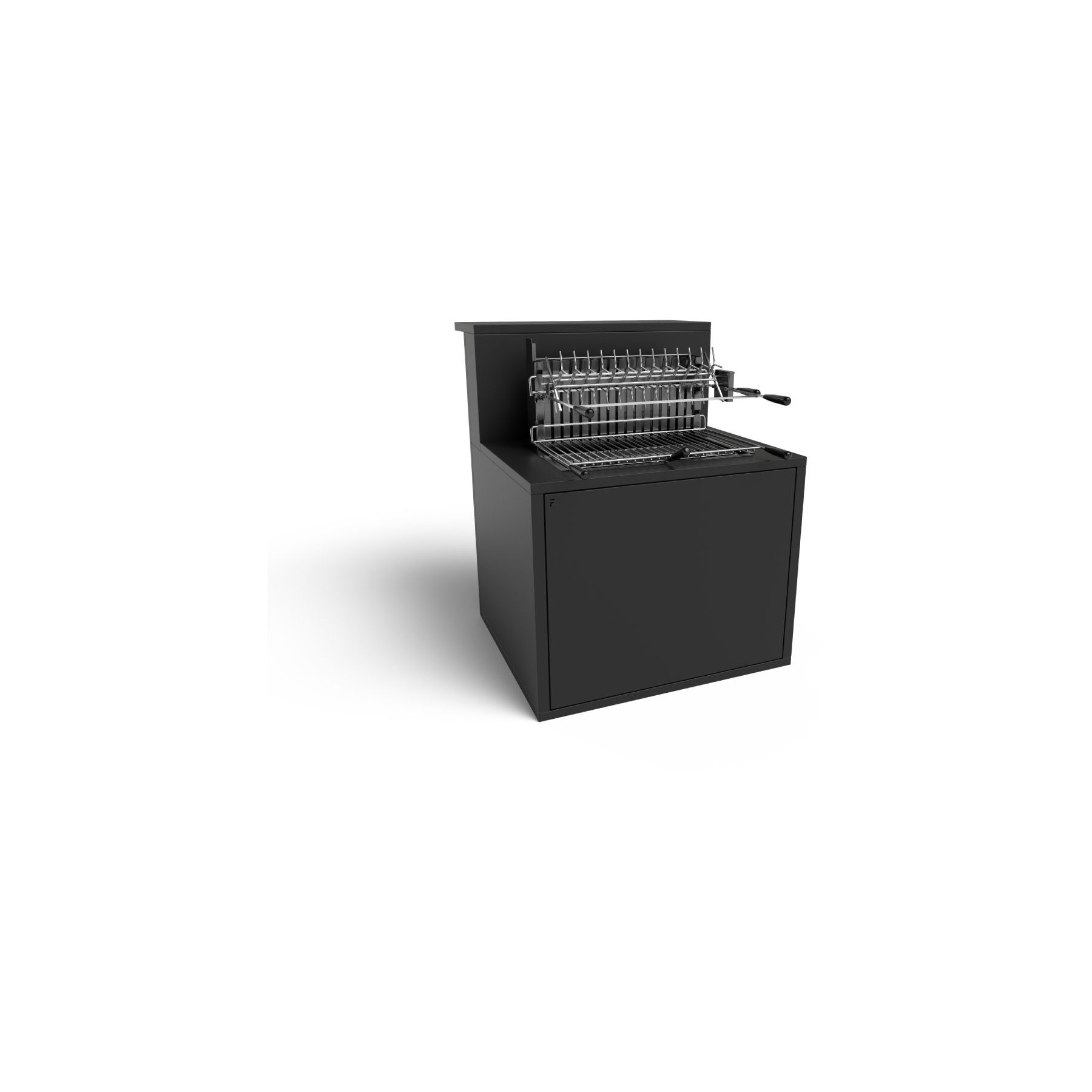 Support plancha FORGE ADOUR SGAF 66 CBN gril acier fermé 66 Comptoir