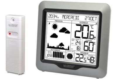 Station météo LA CROSSE WS6823 Argent