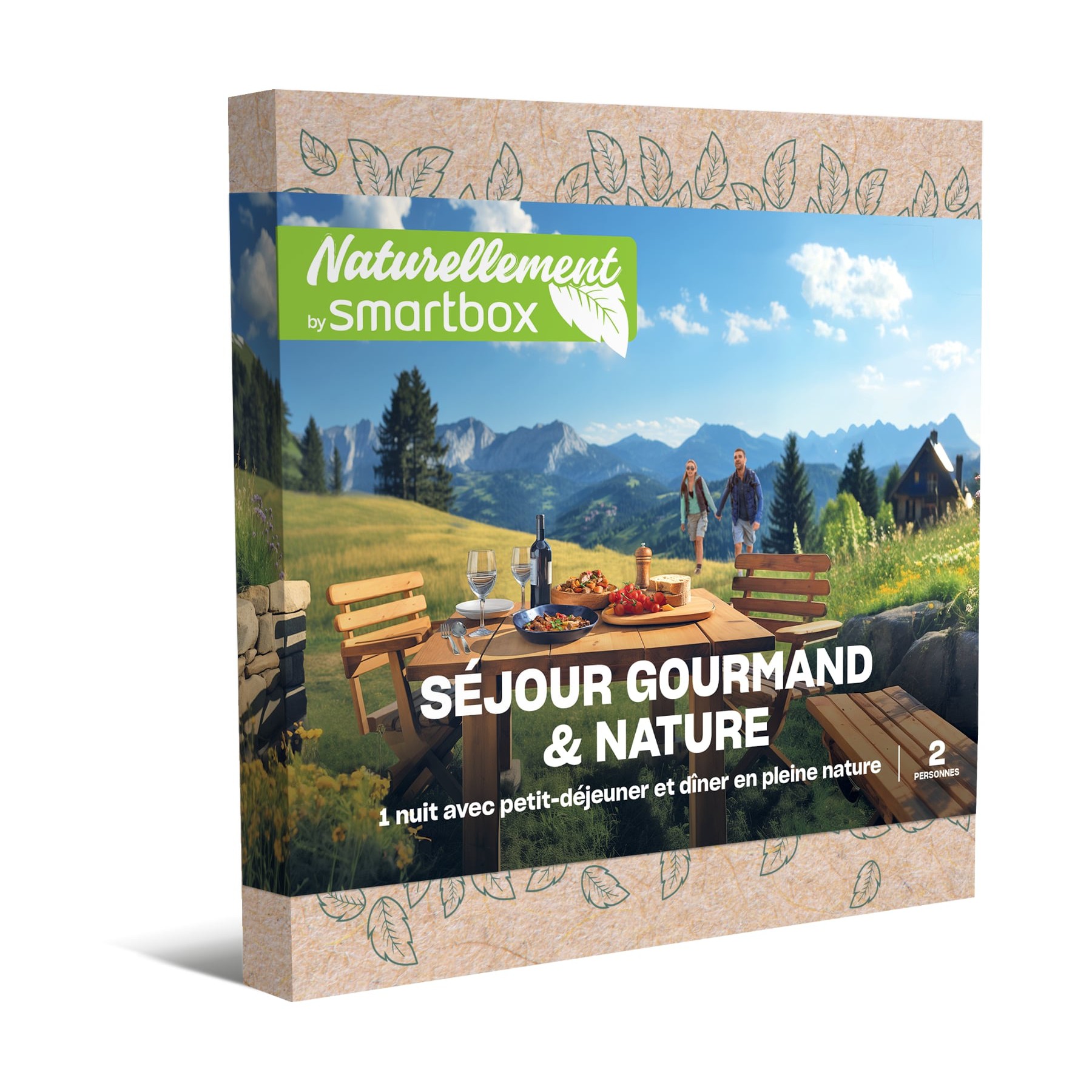 Coffret cadeau SMARTBOX Séjour gourmand & nature