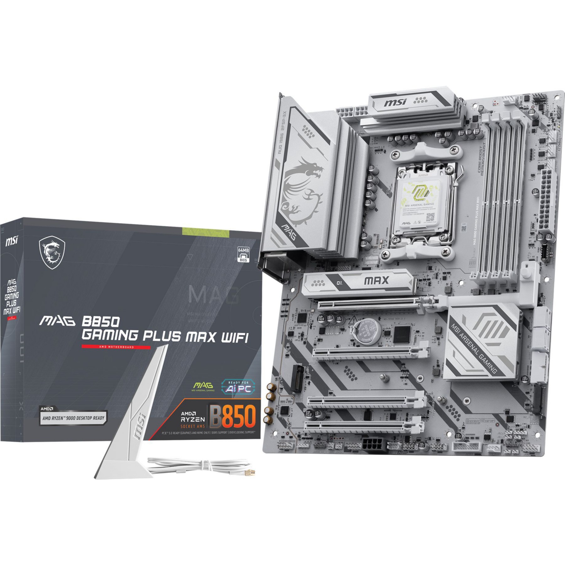 Carte mère MSI MSI MAG B850 GAMING PLUS MAX WIFI