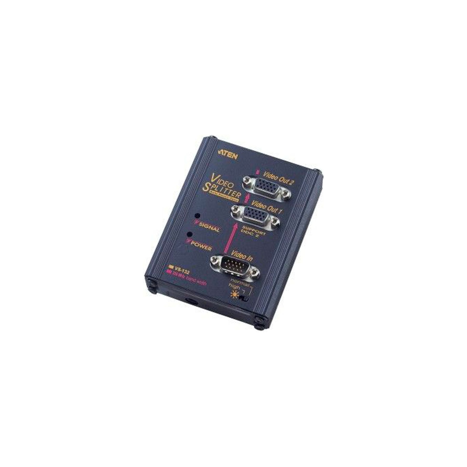 Transmetteur vidéo ATEN Splitter VGA 2 écrans 450Mhz  ATEN