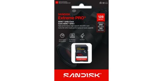 Carte SD SANDISK Extreme PRO 128GB SDXC