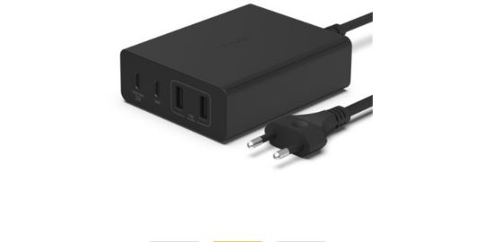 Chargeur secteur BELKIN 4 ports 2 USB-C 2 USB-A 108W Noir