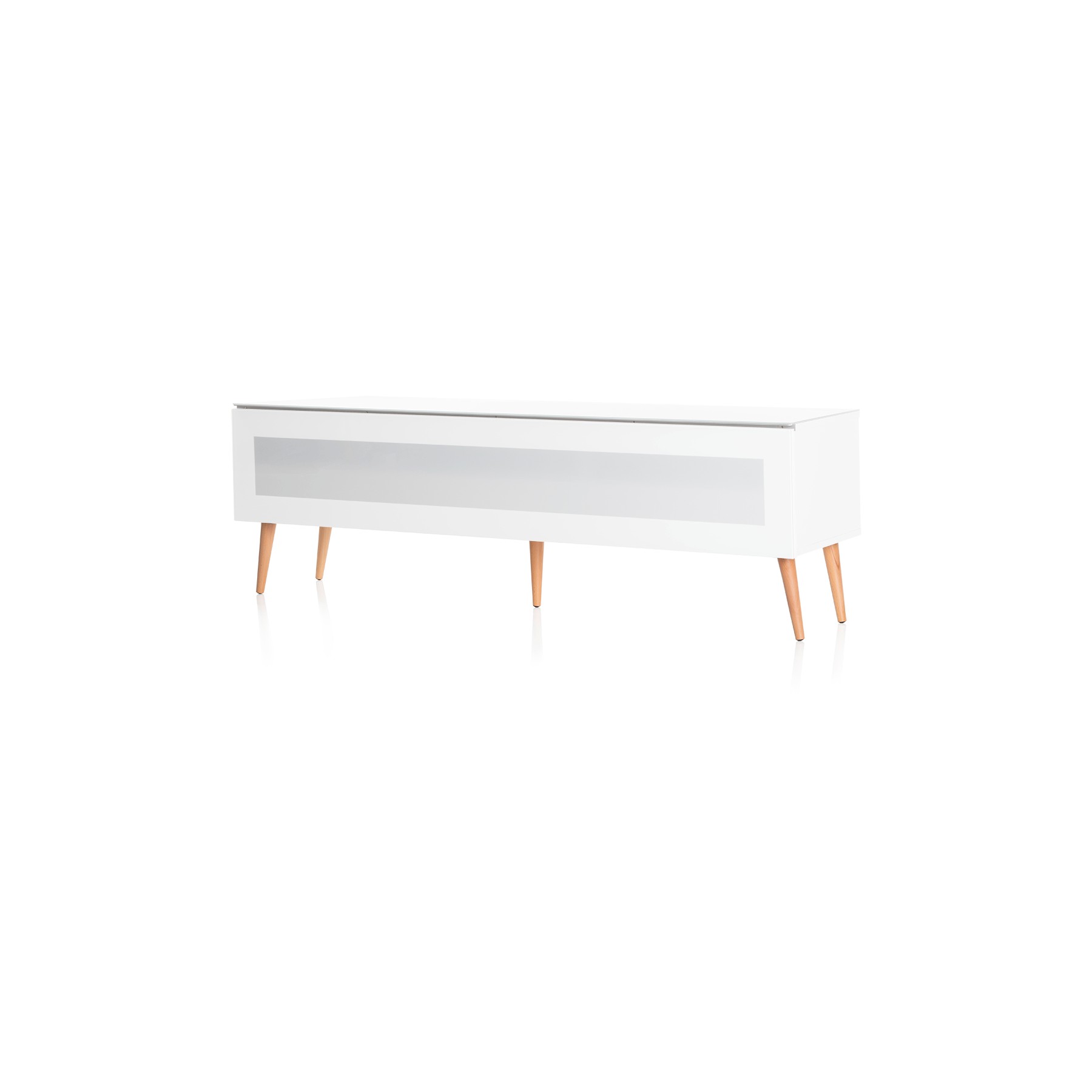 Meuble TV MELICONI Marbella 160 cm blanc