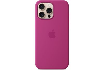 Coque APPLE iPhone 16 Pro Max Fuchsia MagSafe silic