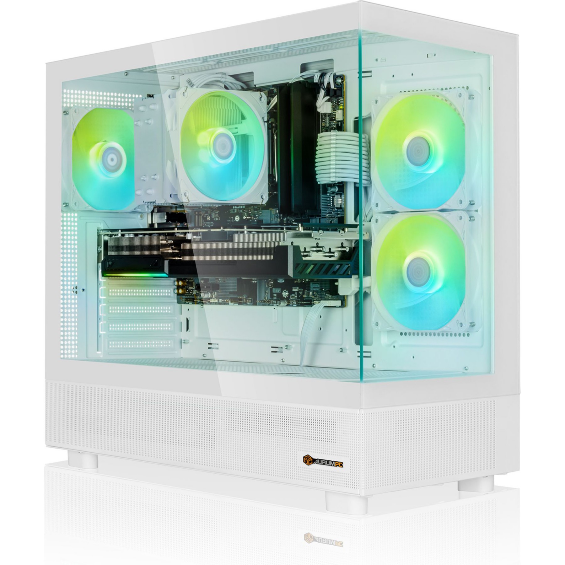 PC Gamer AURUMPC Blanc U7 265KF+RTX5070 12Go+32GB RAM