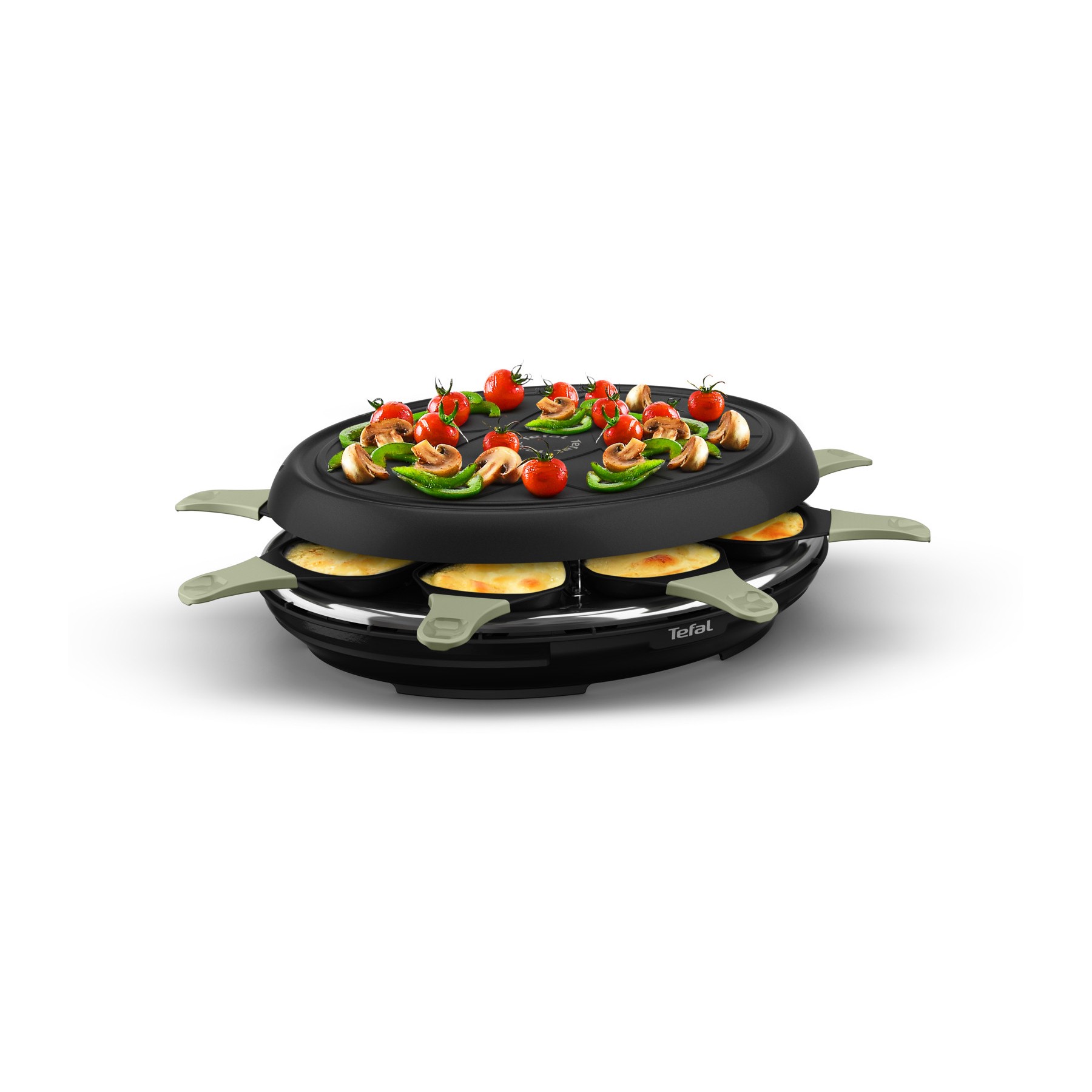 Raclette TEFAL RE31E810 eco 8 coupelles noir