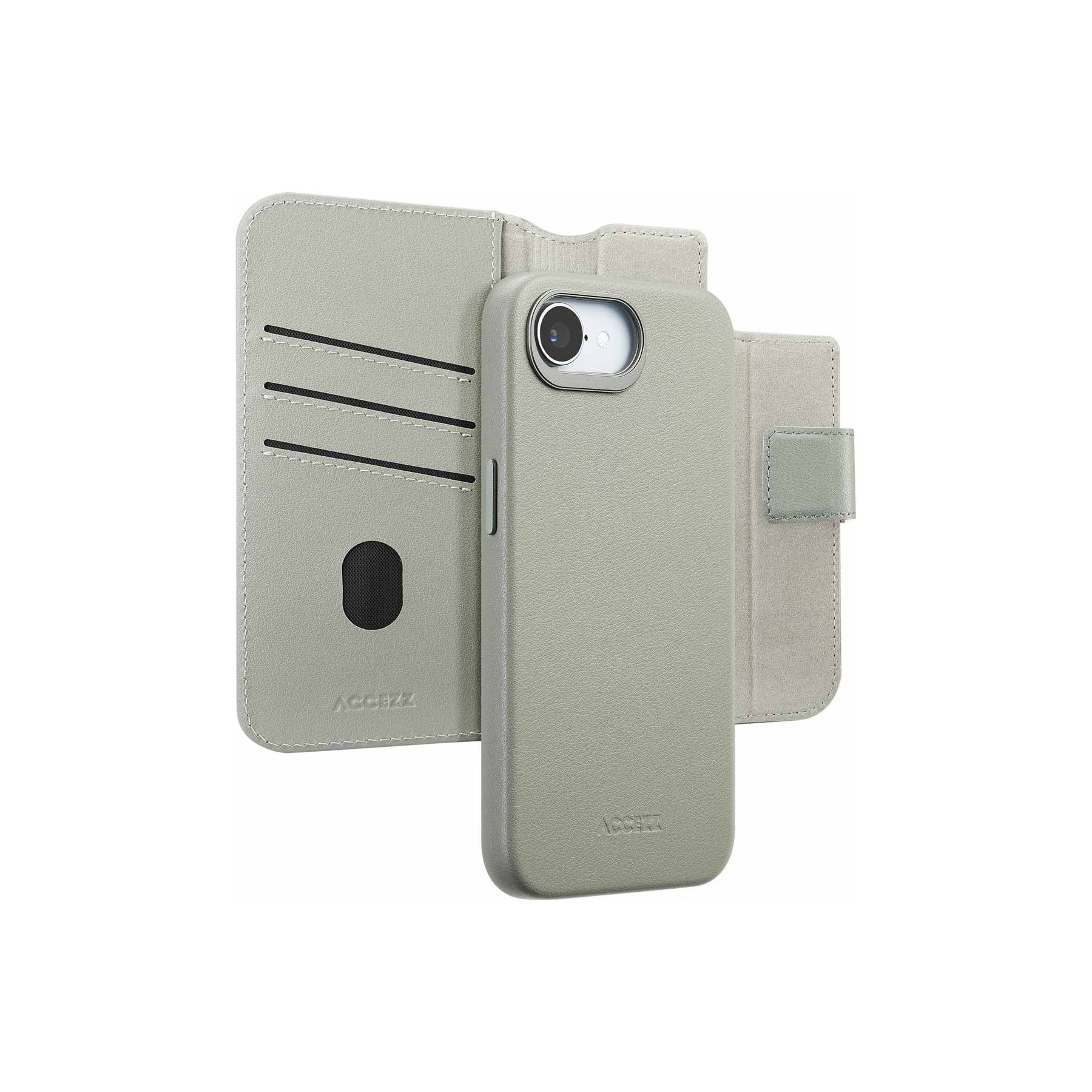 Coque étui ACCEZZ pour Apple iPhone 17e / 16e - Light Grey