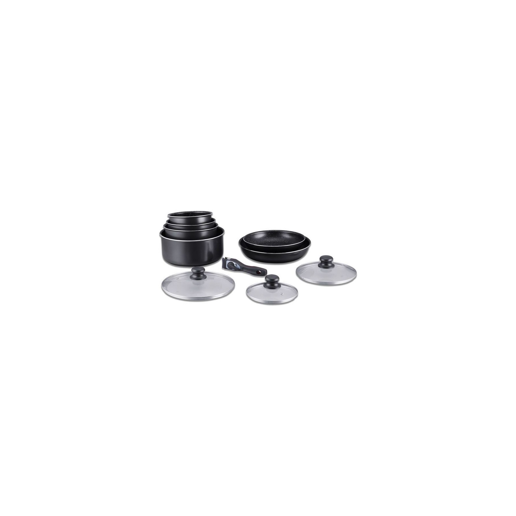 Batterie de cuisine HERZBERG HG5000-BK