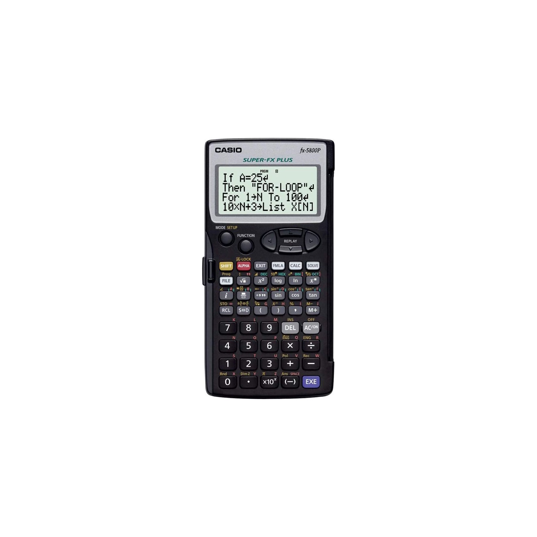 Calculatrice standard CASIO Casio FX 5800 P