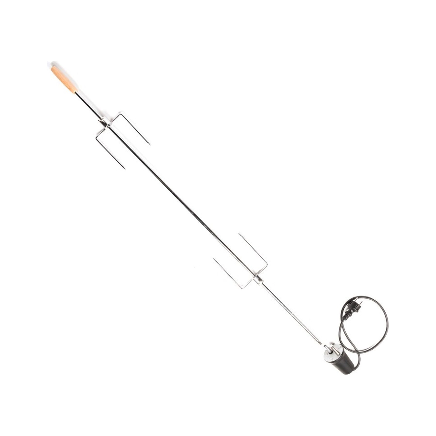 Ustensile barbecue SOMAGIC Kit tournebroche 106 cm pour barbecue