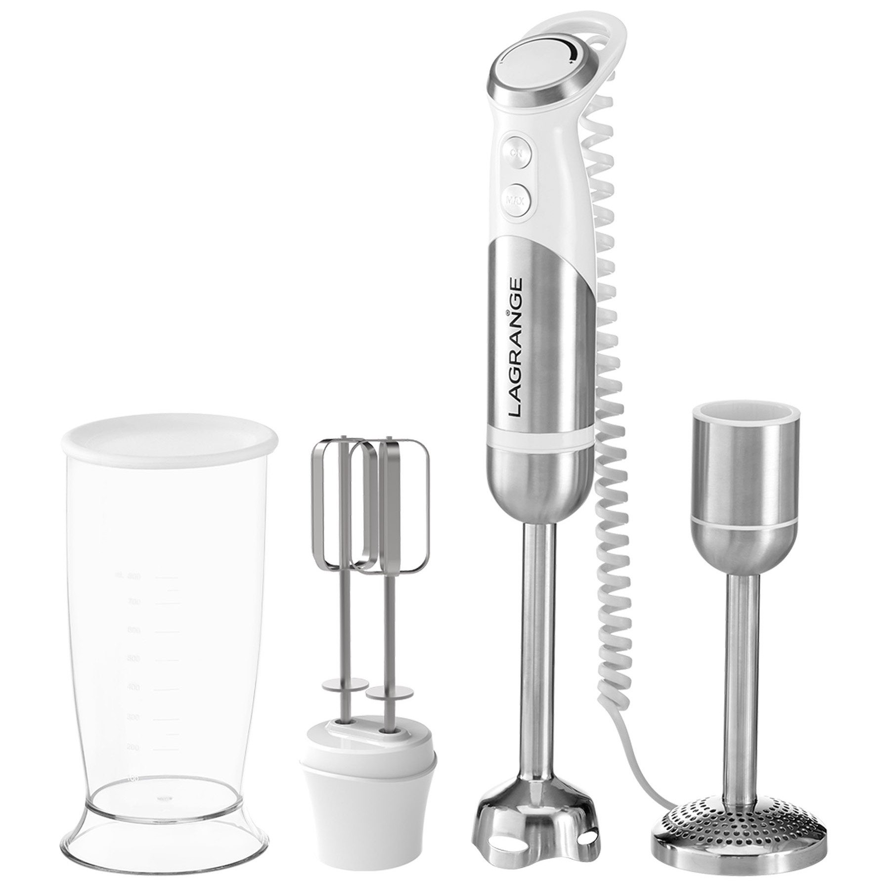Mixeur LAGRANGE Mix Pro+Verre Doseur+Batteur+PresseP 619