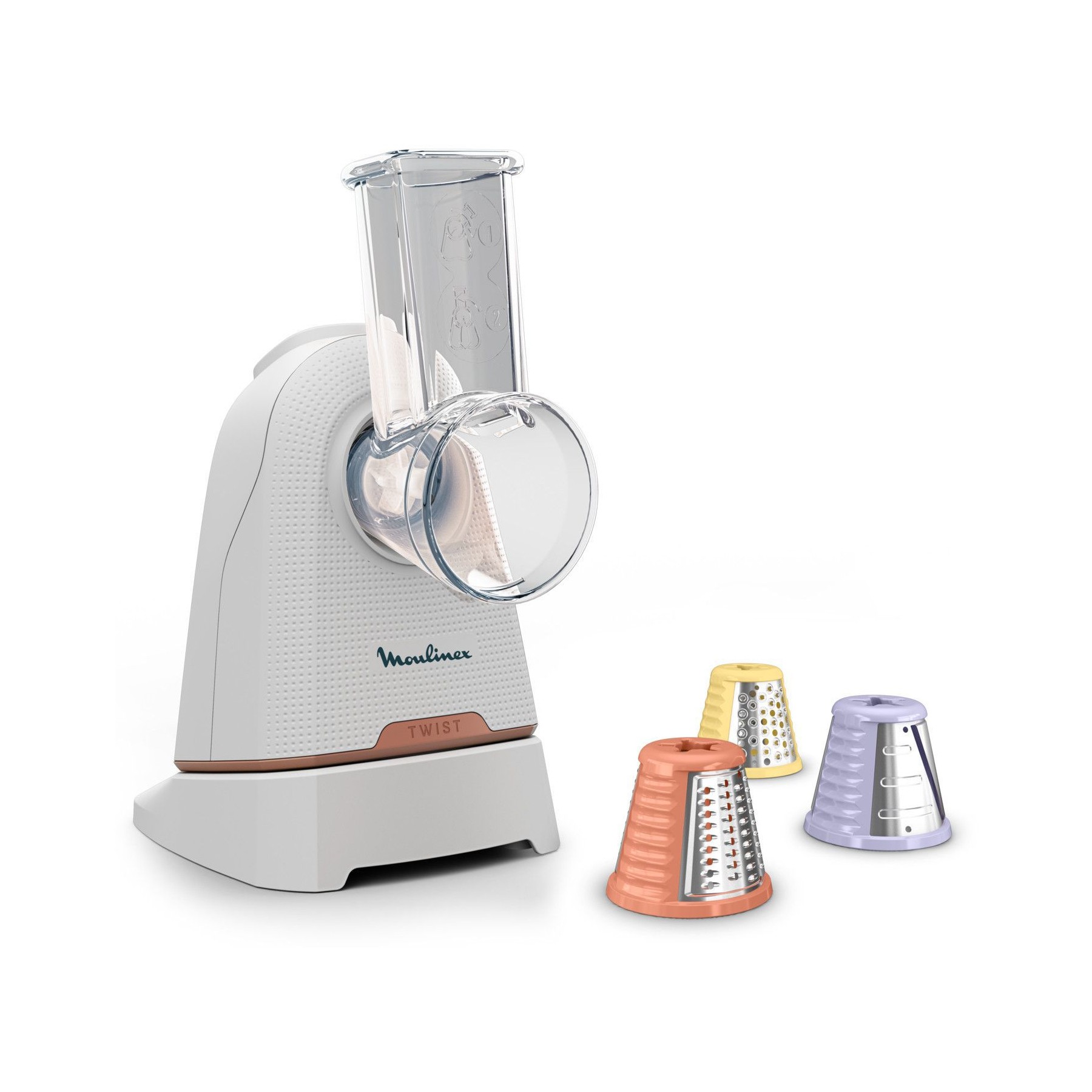 Rapeur trancheur MOULINEX Fresh Express Twist DK863BE0