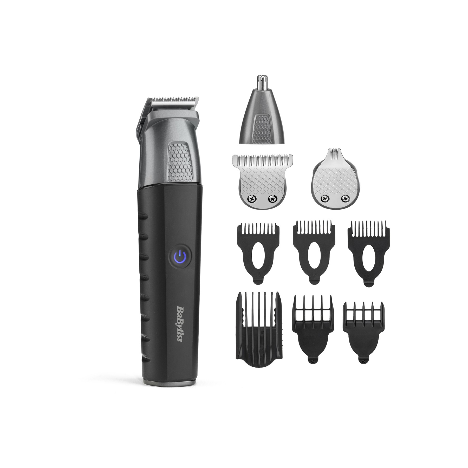 Tondeuse multi usages BABYLISS 11 en 1 Lithium Power Grey Edition MT815
