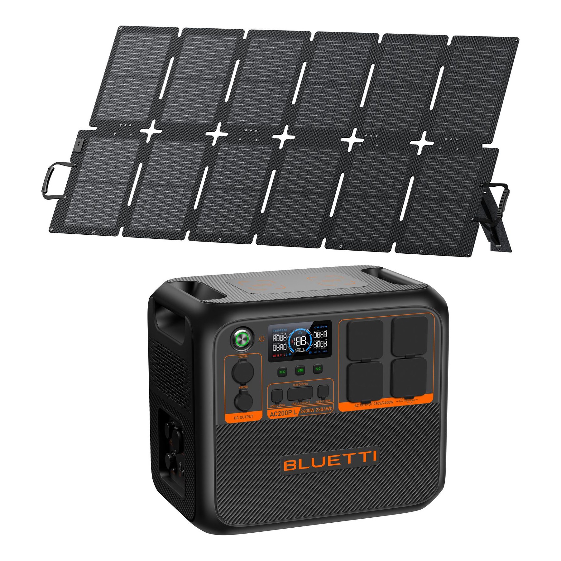 Batterie nomade BLUETTI KIT AC200PL+SORA 220