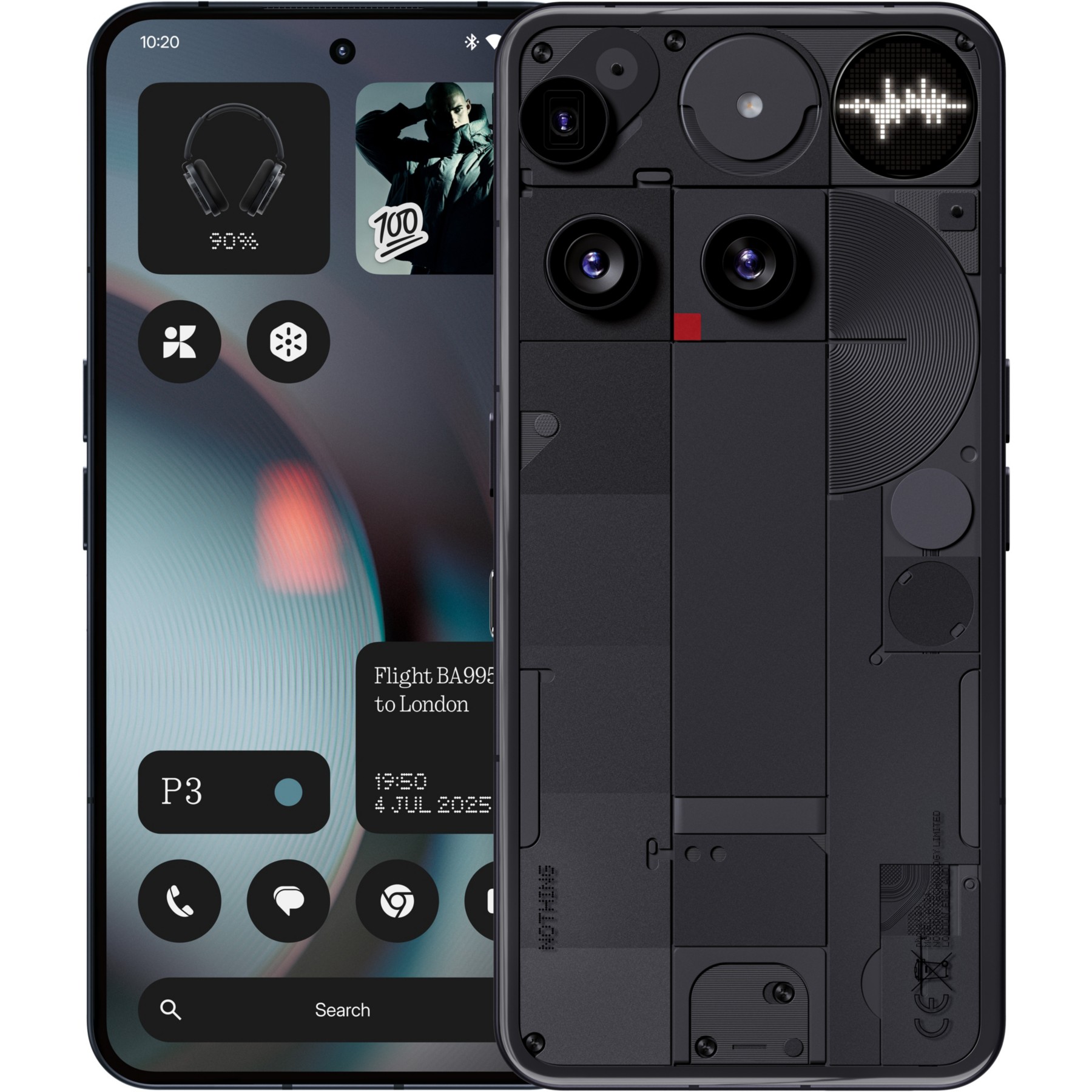Smartphone NOTHING Phone 3 Noir 512Go 5G