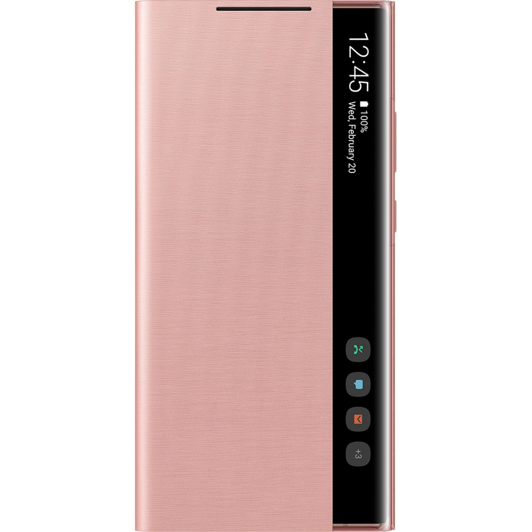Etui SAMSUNG Note 20 Ultra Clear View Cover bronze