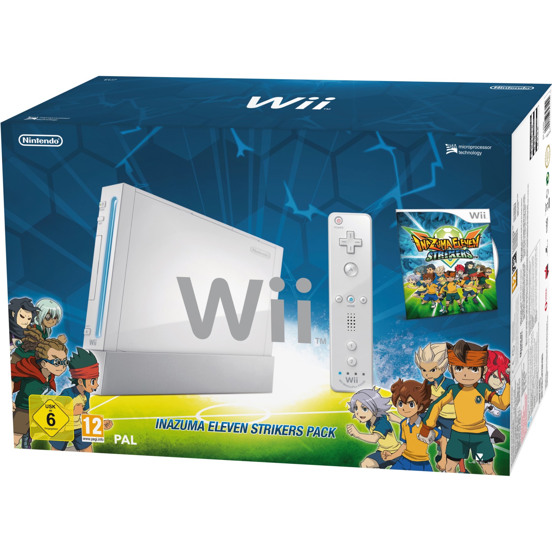 Console Wii NINTENDO Pack WII Inazuma Eleven Strikers Reconditionné
