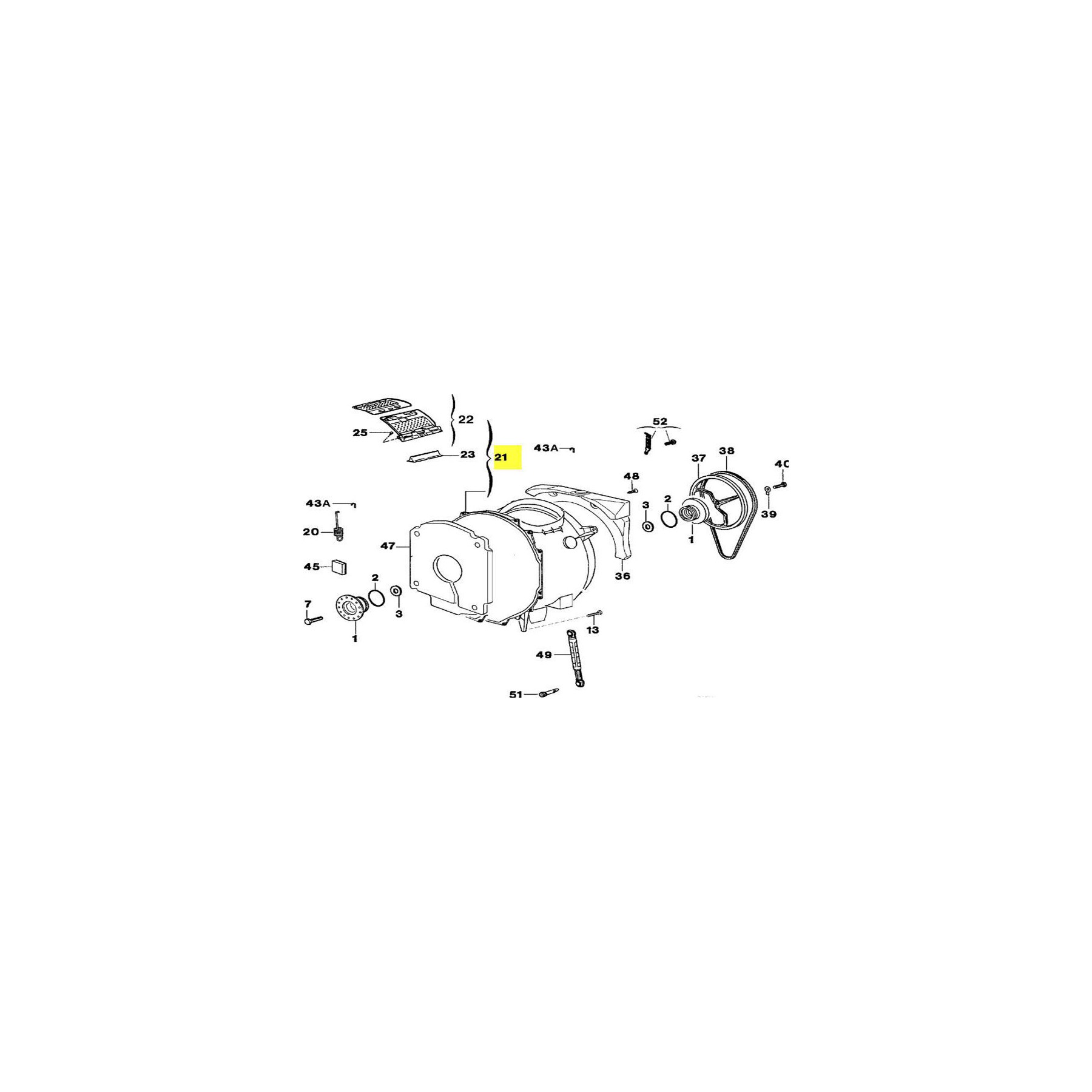Cuve ELECTROLUX cuve complete avec tambour