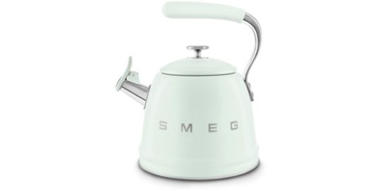 Bouilloire SMEG sifflante 2.3L vert pastel