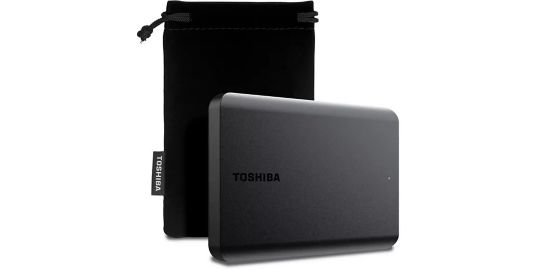 Disque dur externe TOSHIBA Pack 1To canvio basics + Housse