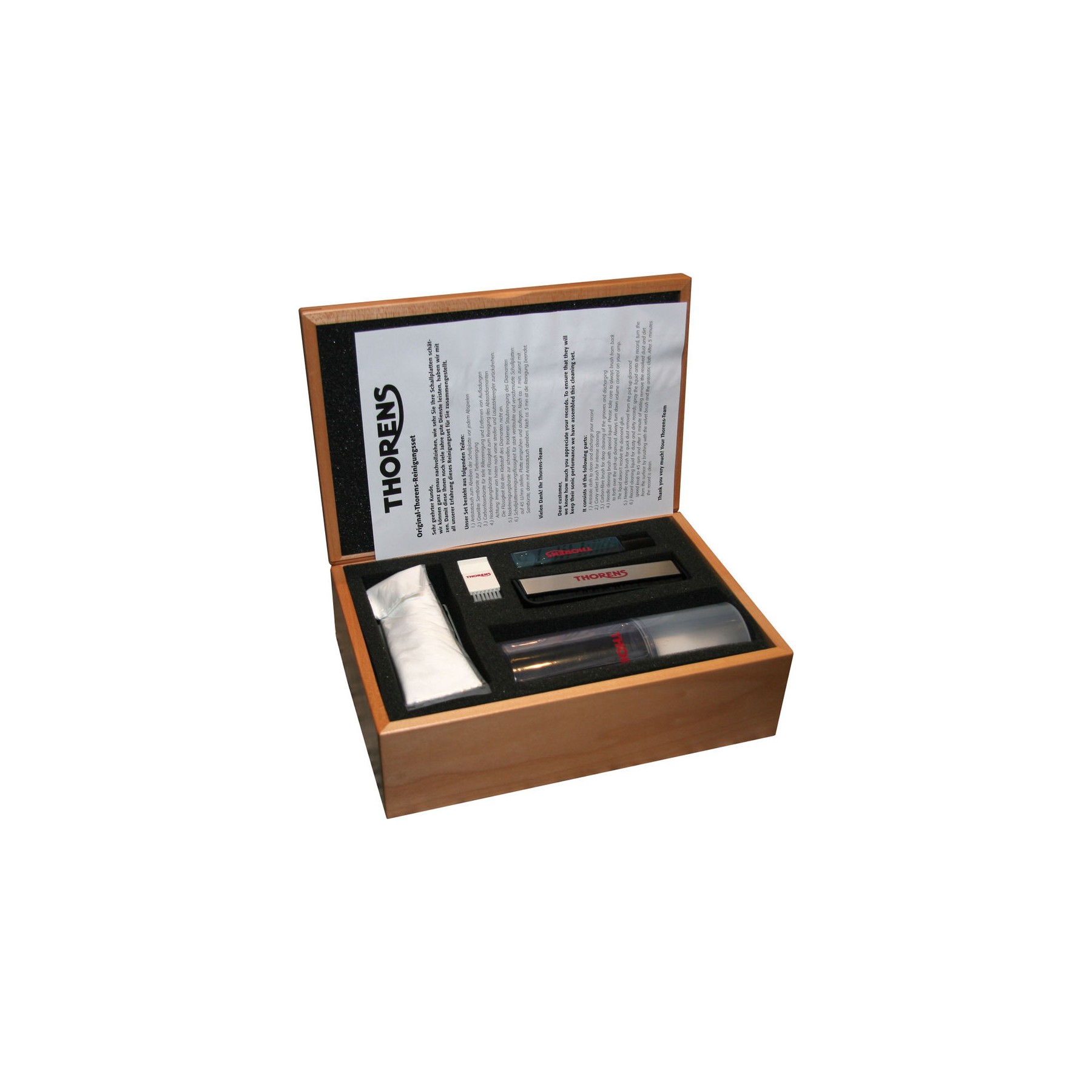 Kit de nettoyage THORENS Kit de nettoyage platine vinyle complet