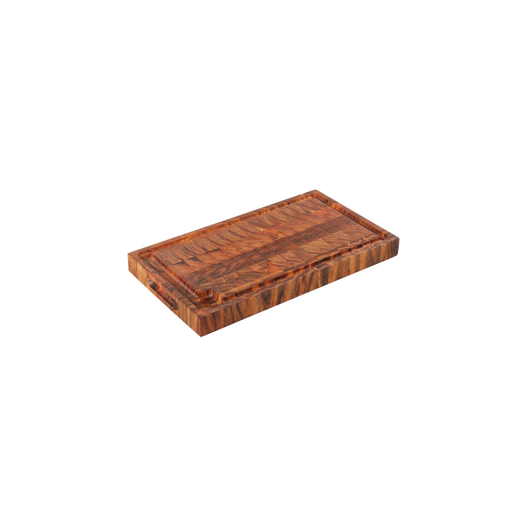 Planche à découper ZASSENHAUS Bloc de boucher en Acacia 45x25x4 cm