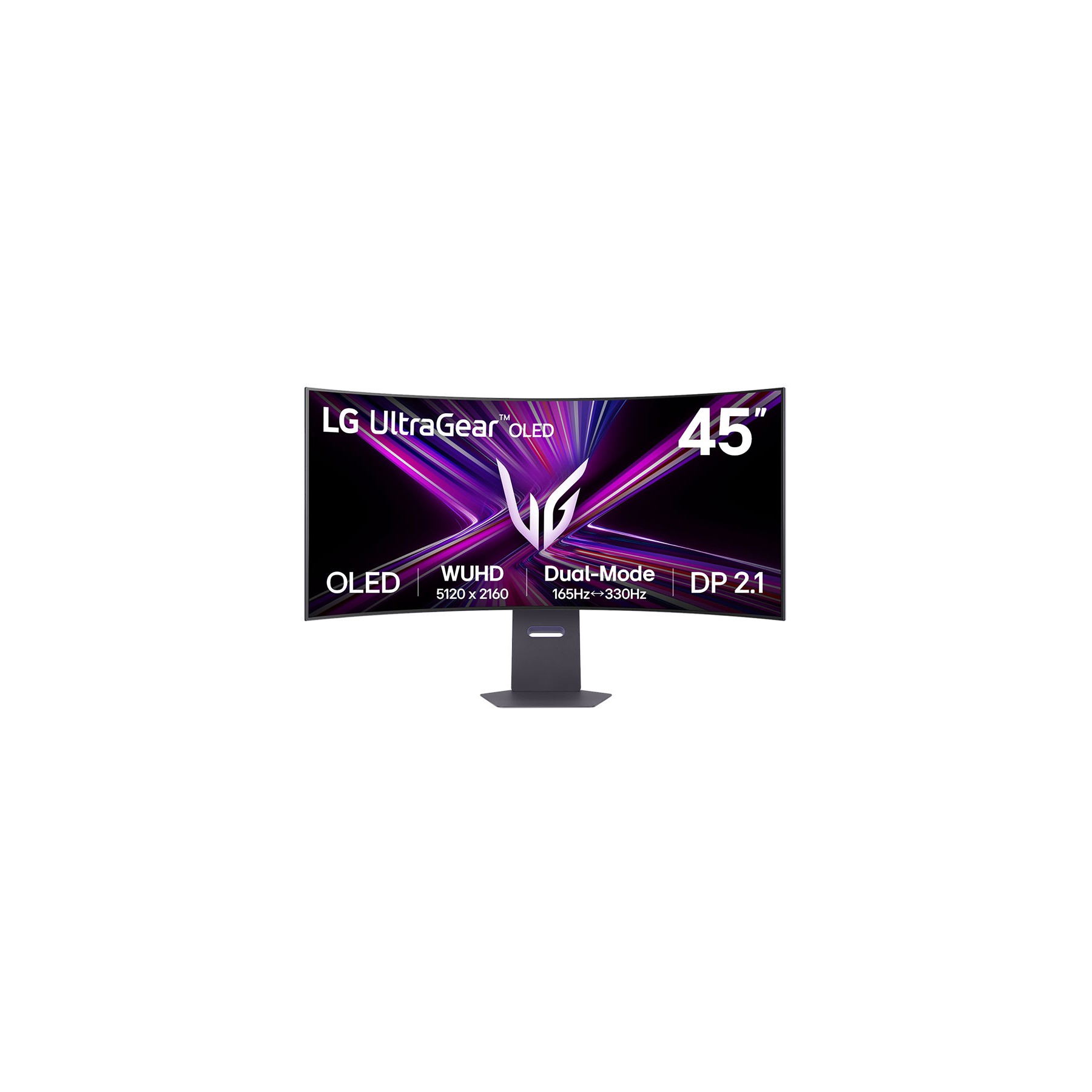 Ecran PC Gamer LG 45GX950A 45" Incurvé 800R 5K 165Hz OLED HDR True Black 400 HDMI 2.1 AMD FreeSync & G-Sync