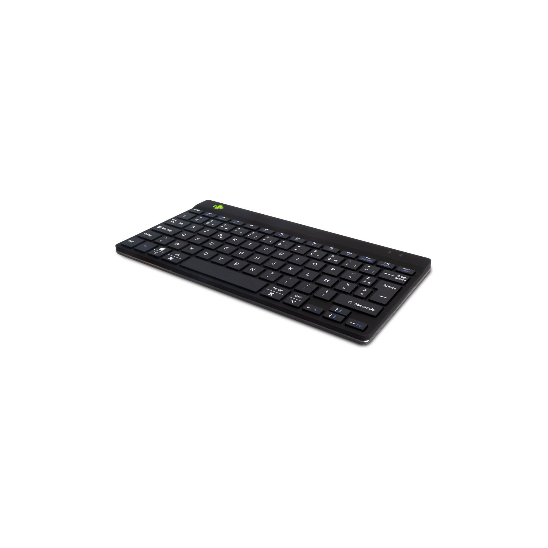 Clavier sans fil R-GO-TOOLS Clavier ergonomique, FR, noir