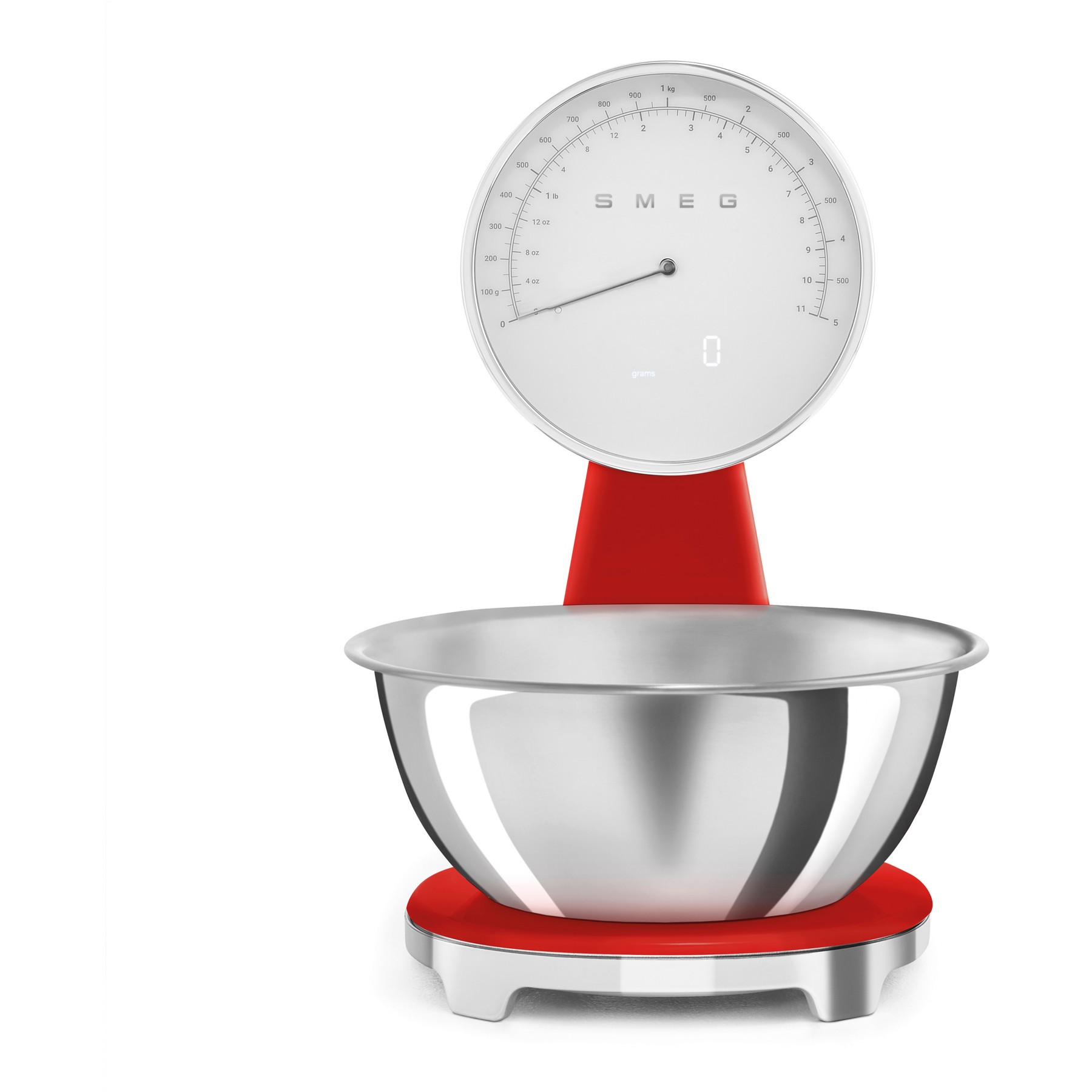 Balance de cuisine SMEG KSF01RDWW Rouge