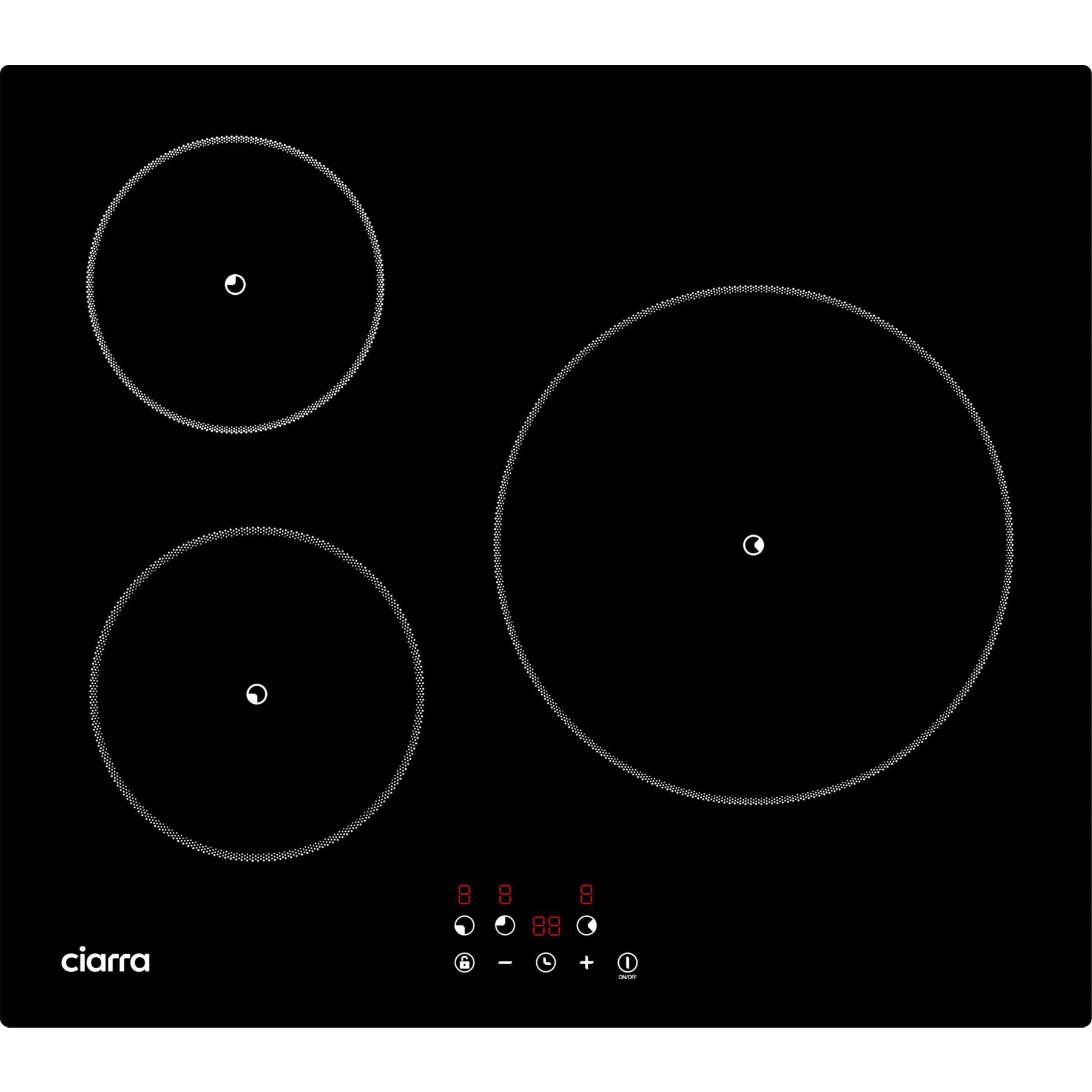 Plaque induction CIARRA CD3BIH-F