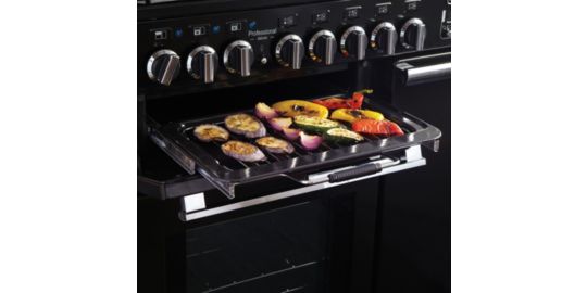 Piano de cuisson gaz FALCON Professional DELUXE 100 CM NOIR BRILLANT